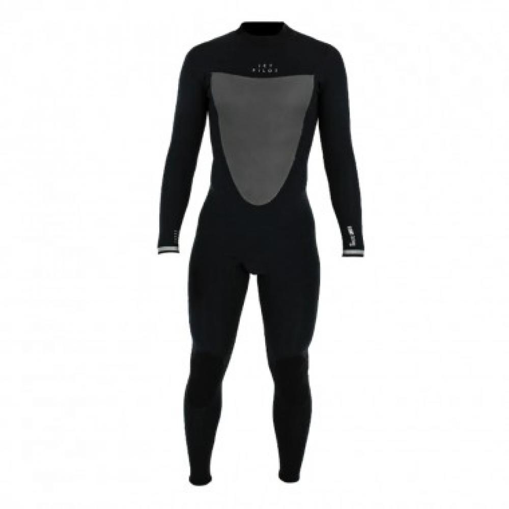 Гидрокостюм мужской длинный Jetpilot Flight 3X2 BZ LS Steamer black/black S23 (2212706, 2XL, S23) 24-080000016