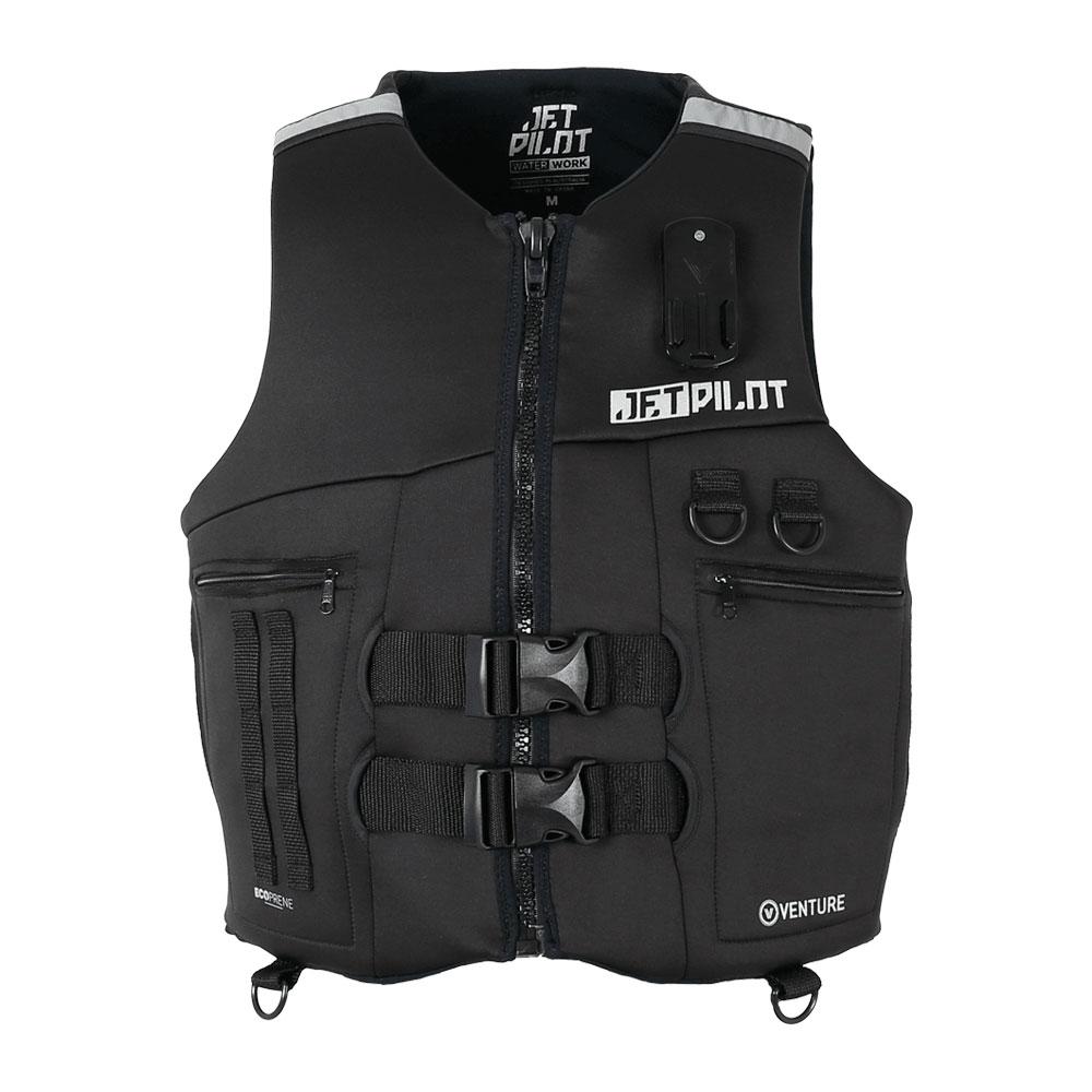 Спасательный жилет для гидроцикла неопрен мужской Jetpilot VENTURE ECO VEST L50S BLACK (2502903, M) 25-0700000138