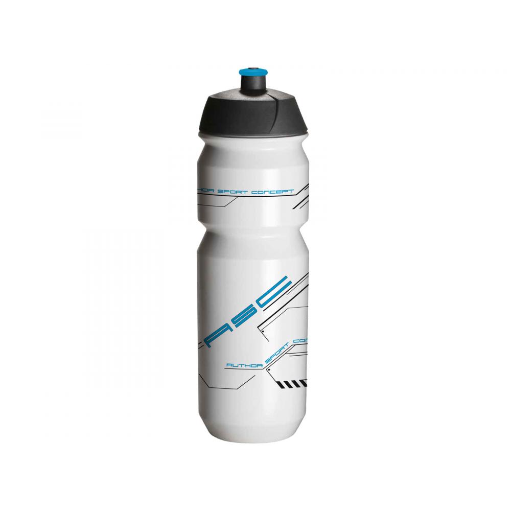 Фляга 8-14064218 100% биопластик. AB-Tcx-Shiva X9 0.85л бело-голубая TACX/AUTHOR 8-14064218