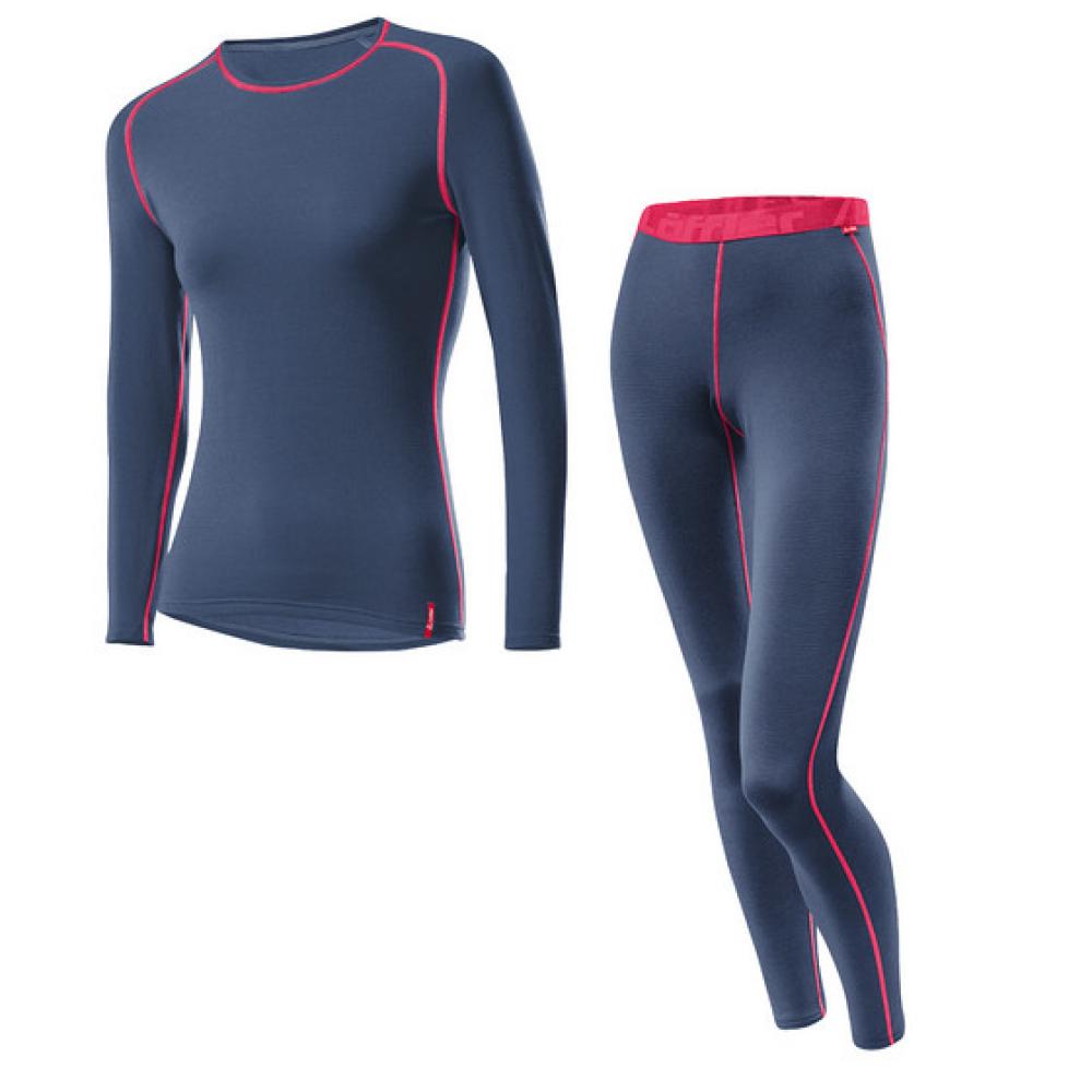 Жен.комплект Loeffler Warm (футболка, панталоны) (т.-син.) (40) 65-L10748-40940