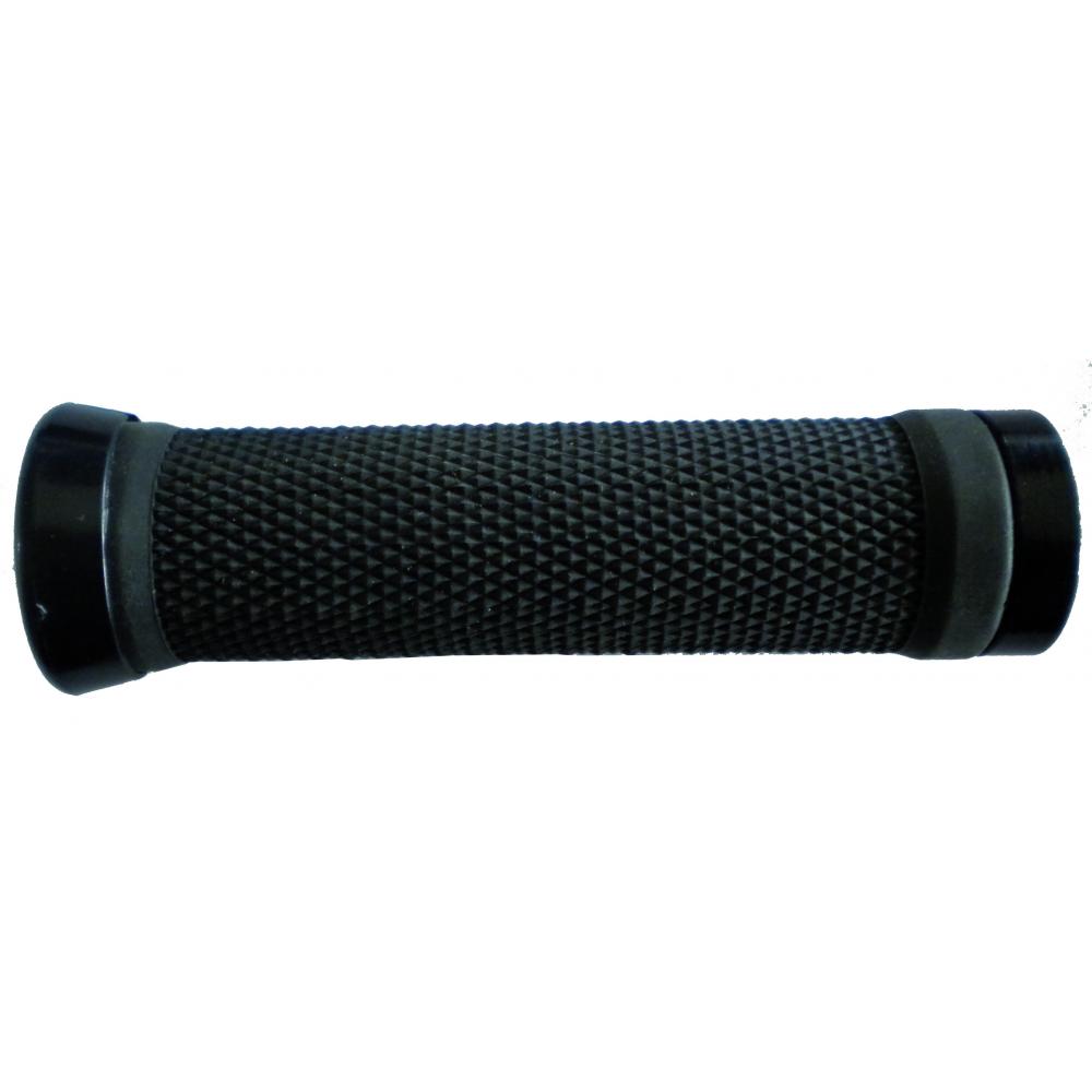 Ручки 5-410480 на руль резин. 130мм CLOUD SLICK FIX oem 2 фикс. черные M-WAVE 5-410480