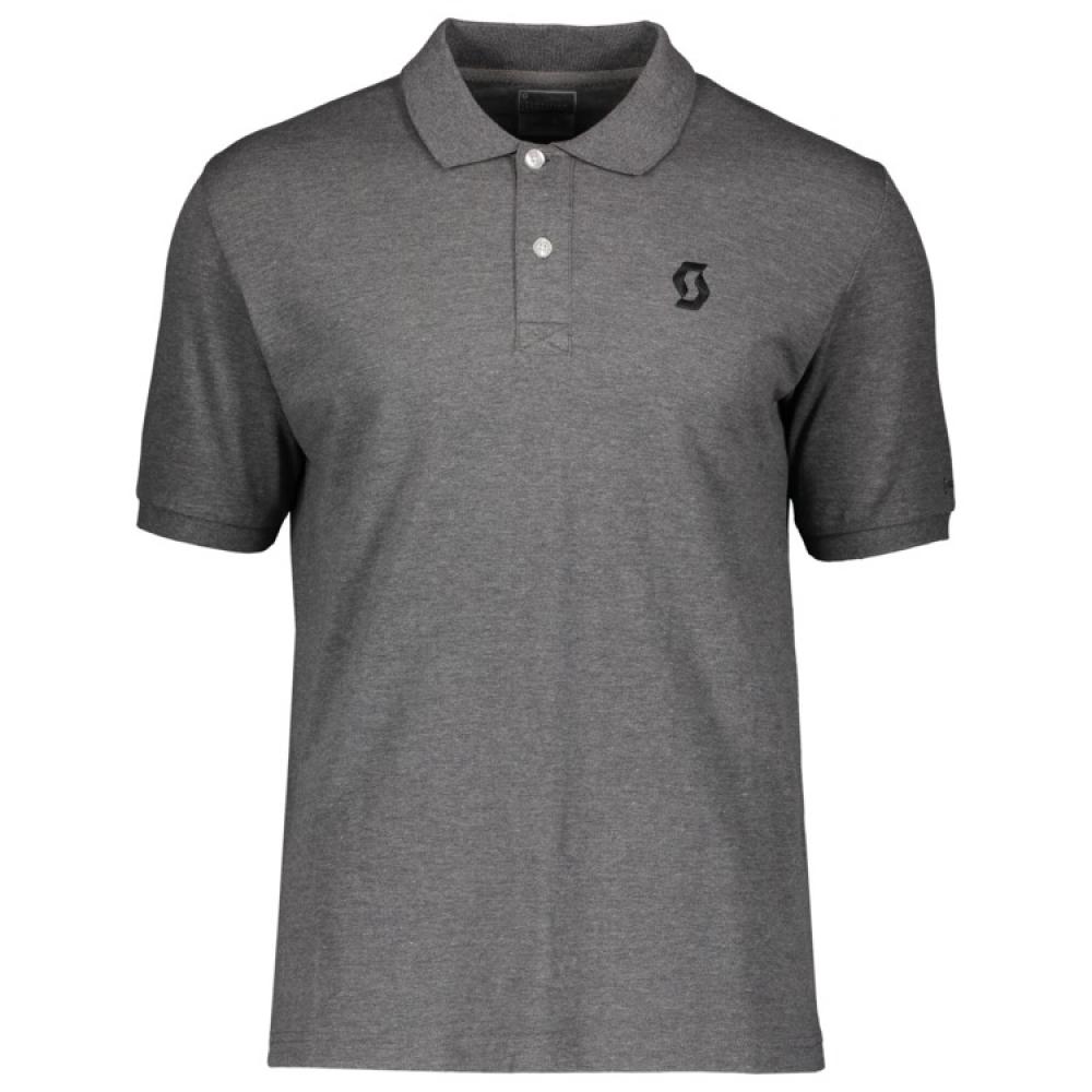 Поло Scott 10 Casual к/рук heather grey (M) 30-19-270688-2171-M