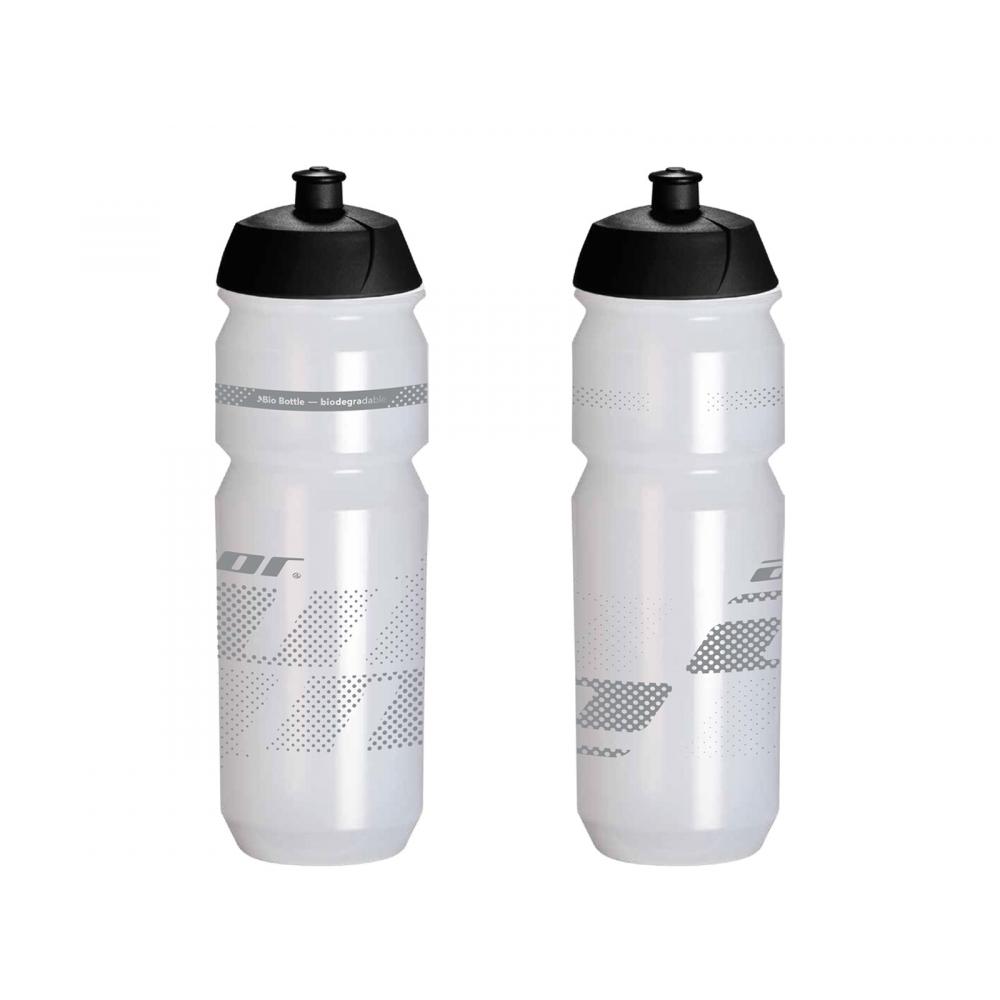 Фляга 8-14064231 100% биопластик BPA free, AB-Tcx-Shiva Bio X25 0.85л, серебристая, transparent/silv 8-14064231