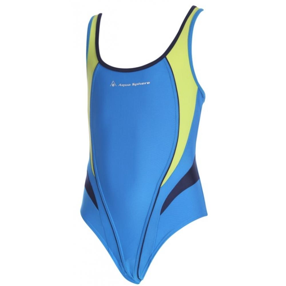 Купальник детский (жен.) Elena, navy blue/light green, р.8 SP SJ10940308Y 19-010000402
