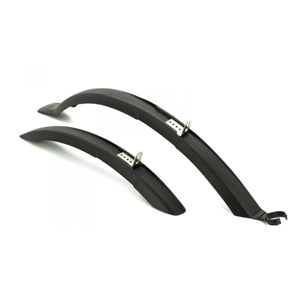 Крылья 8-16061603 пластиковые Mudguards AXP-02 X24  24"-29"/58мм комплект, черные AUTHOR 8-16061603