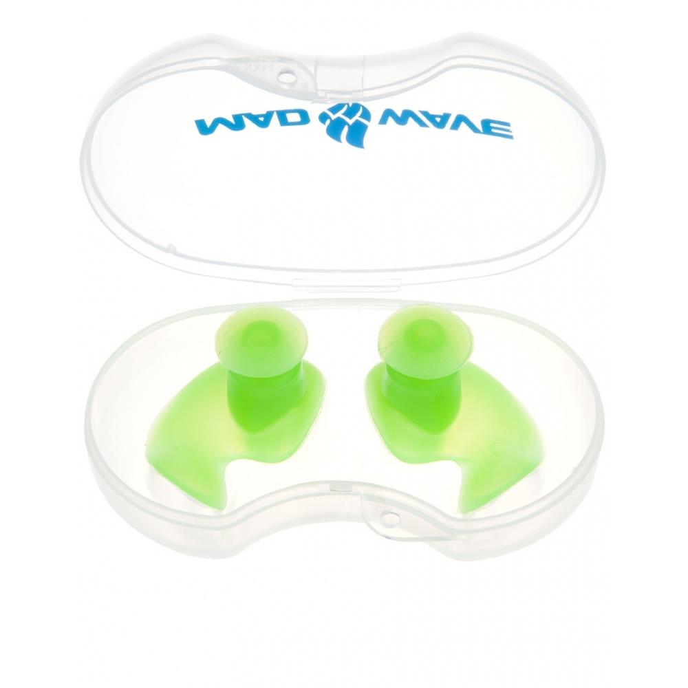 Беруши силиконовые ERGO EAR PLUG, Green M0712 01 0 10W MADWAVE 18-011422