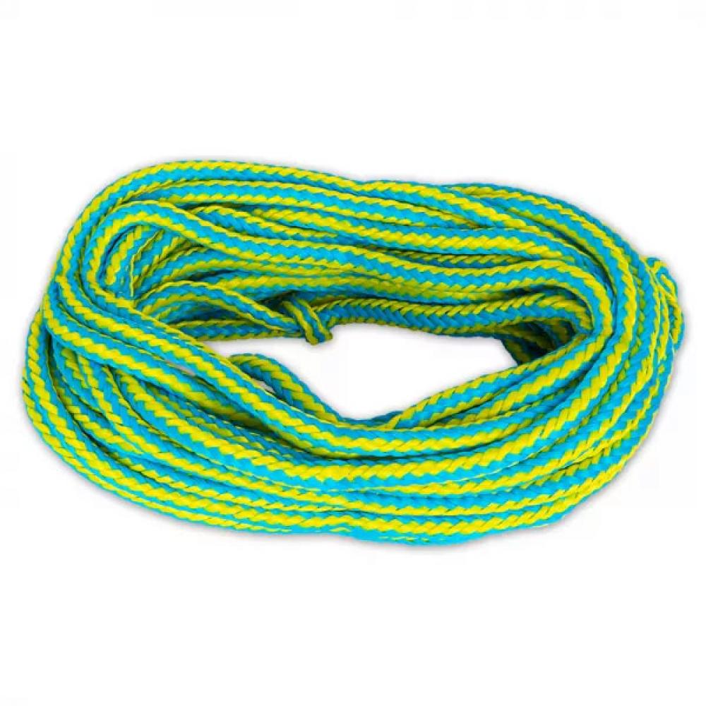 Фал для 3-4-местных баллонов плавающий O'Brien ROPE 4P TUBE YLW/AQUA (FLOATING) S23 23-040000181
