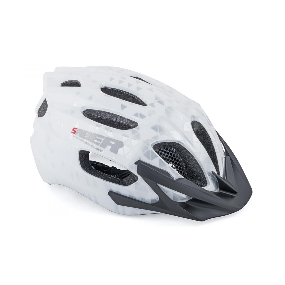 Шлем 8-9001712 Saber X1 Inmold (white) 24отв. DialFit system, In-Shell technology 285гр белый 53-59c 8-9001712