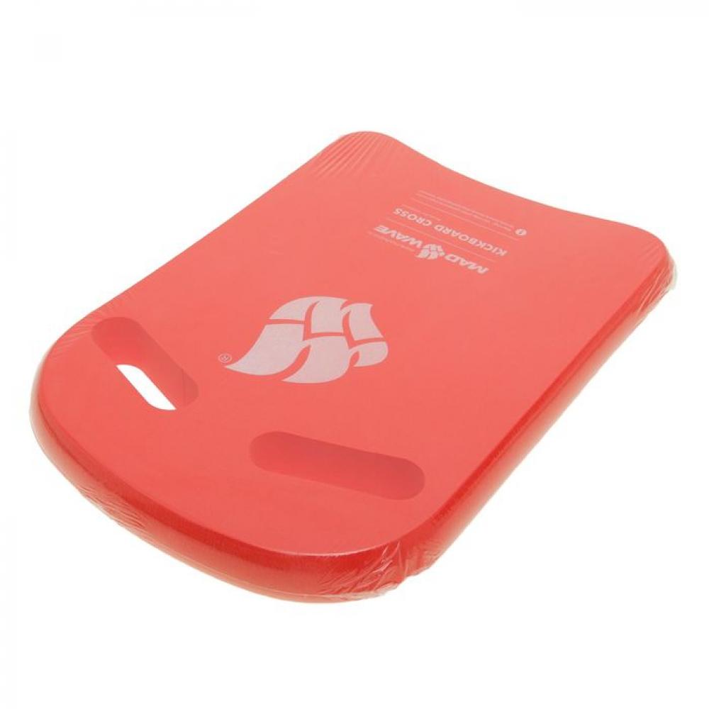 Доска для плавания Kickboard Cross, 38x27, Red M0724 04 0 05W Mad Wave 19-010000442