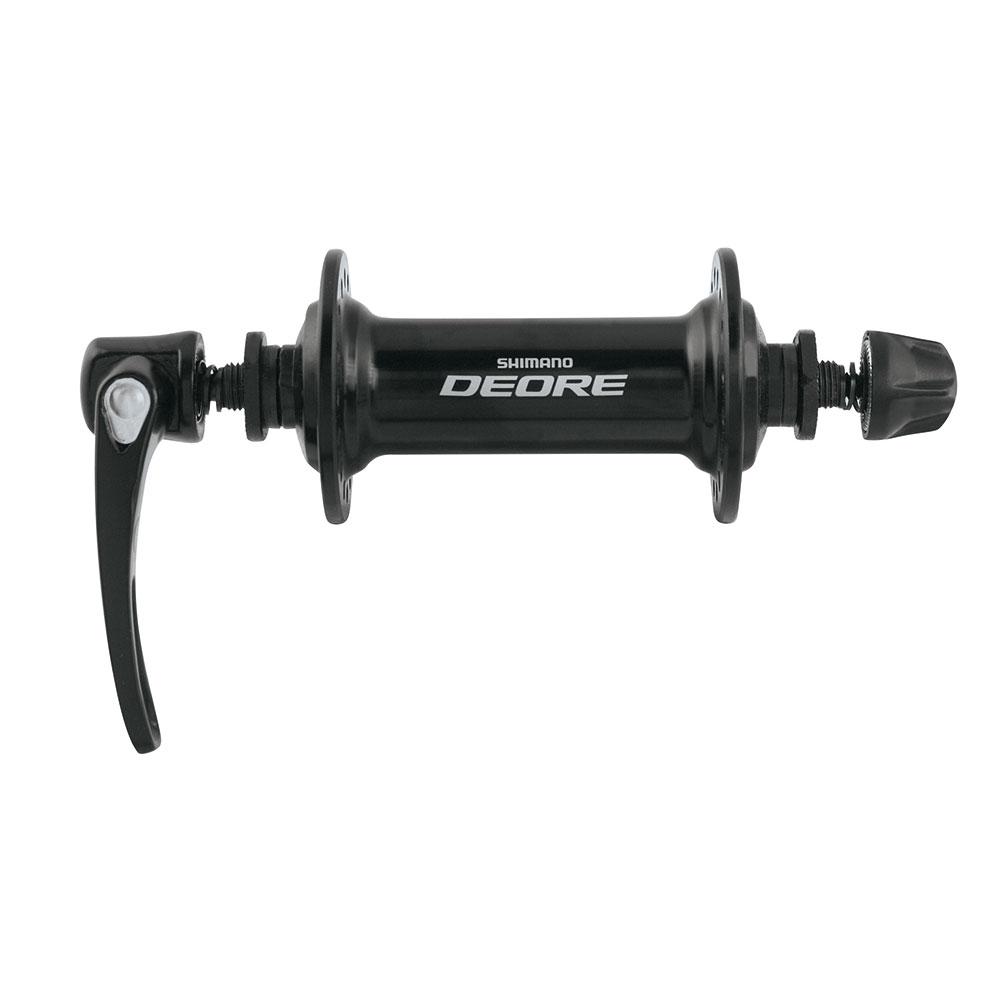 Втулка EHBT610BL 2-3003 перед. DEORE алюм. 32отв. с эксц. черная инд. уп. SHIMANO 2-3003