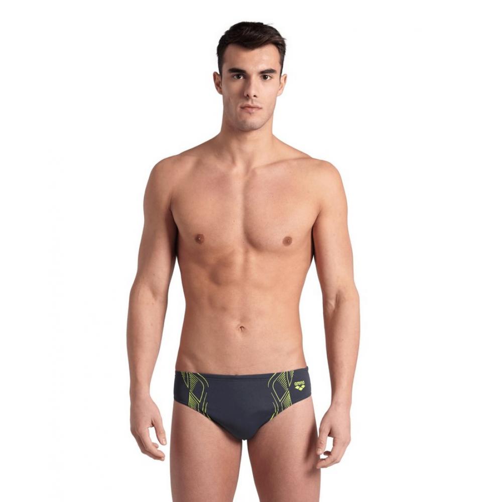 Плавки м ARENA REFLECTING SWIM BRIEFS asphalt 007338 550 90 Arena 24 24-080000941