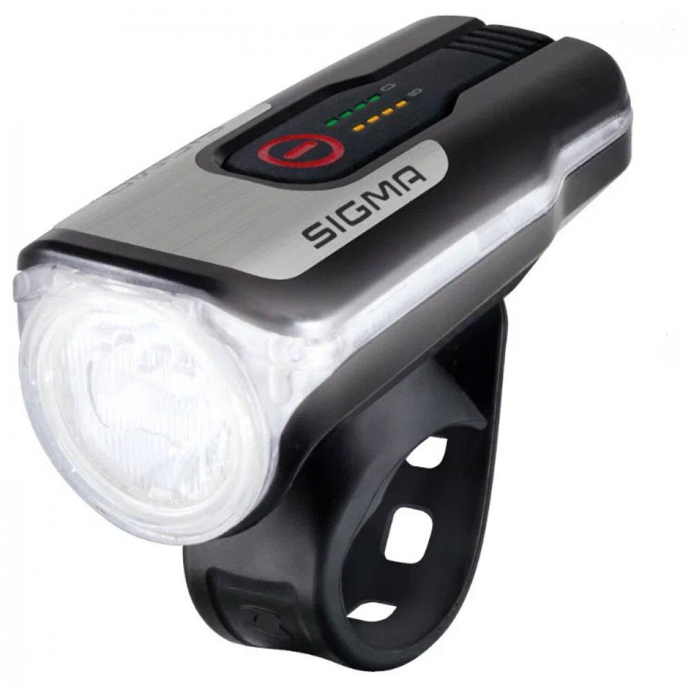 Фара 4-017800 AURA 80 FL люкс, OSRAM LED, 3 режима, USB передняя SIGMA NEW 4-017800