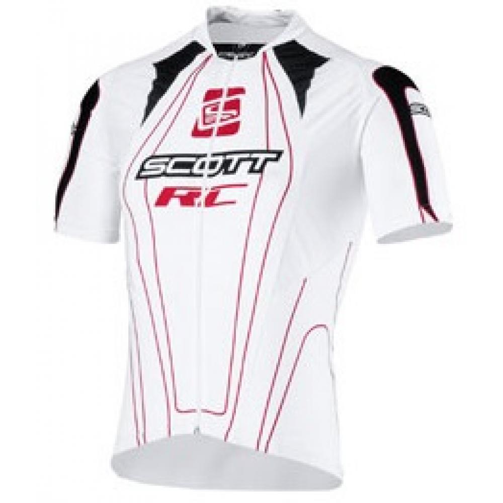 Веломайка SCOTT RC PRO SHIRT white/c.red S 212227-W 30-212227-W-S