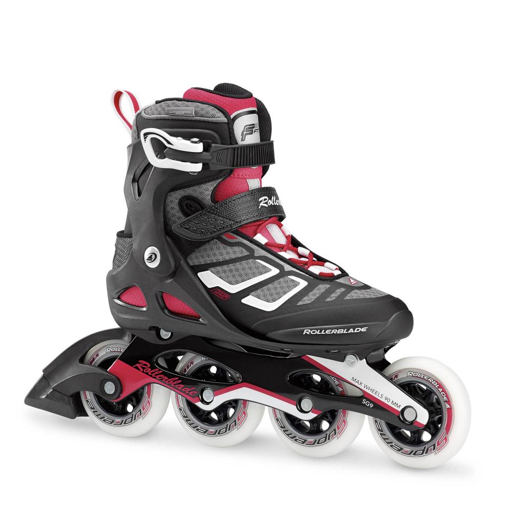 Rollerblade 18 коньки роликовые ж MACROBLADE 90 W black/cherry 235 62-18-42512