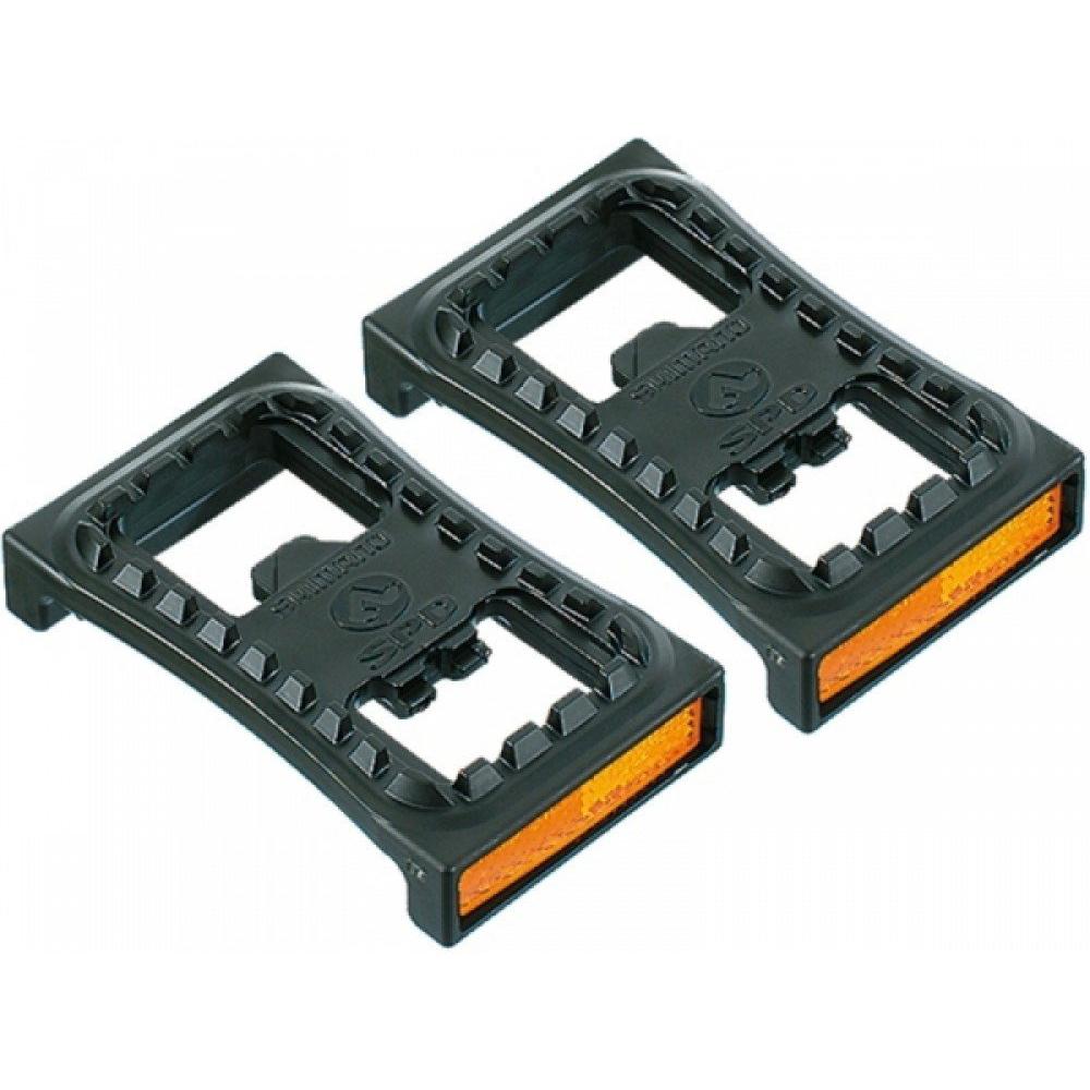 Педали/накладки 2-720533 платформы с катафотами на SPD Y41R98070 Япония SHIMANO 2-720533