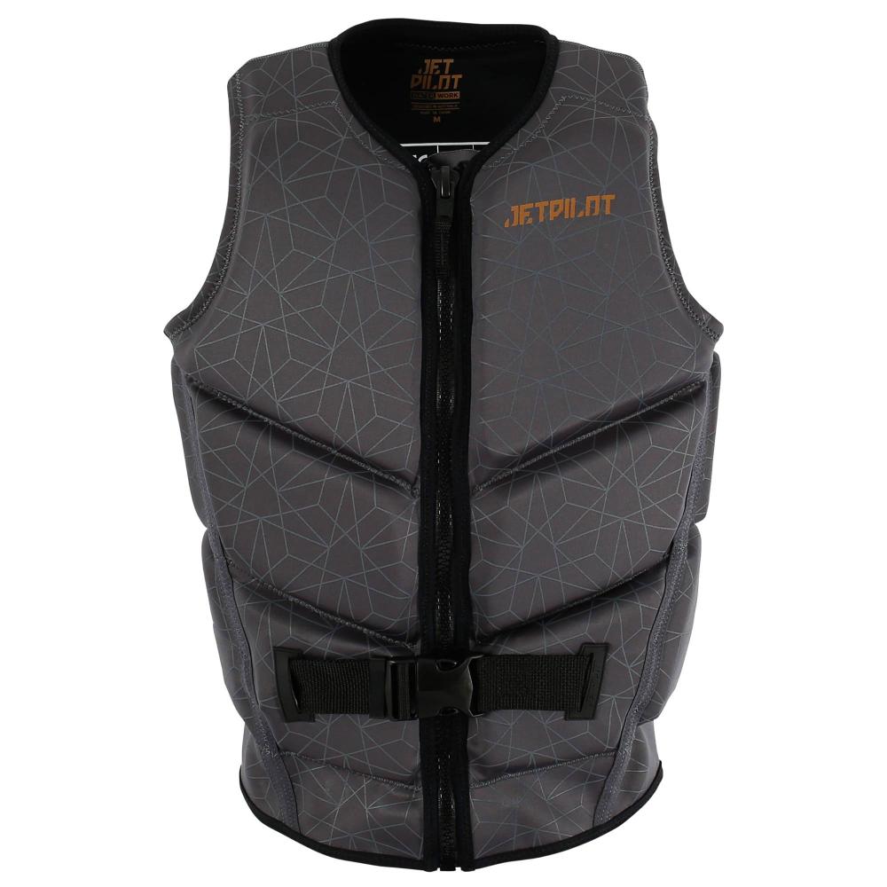 Спасательный жилет неопрен мужской Jetpilot Freeride F/E Neo charcoal S24 (2401706, 2XL, S24) 24-090000012