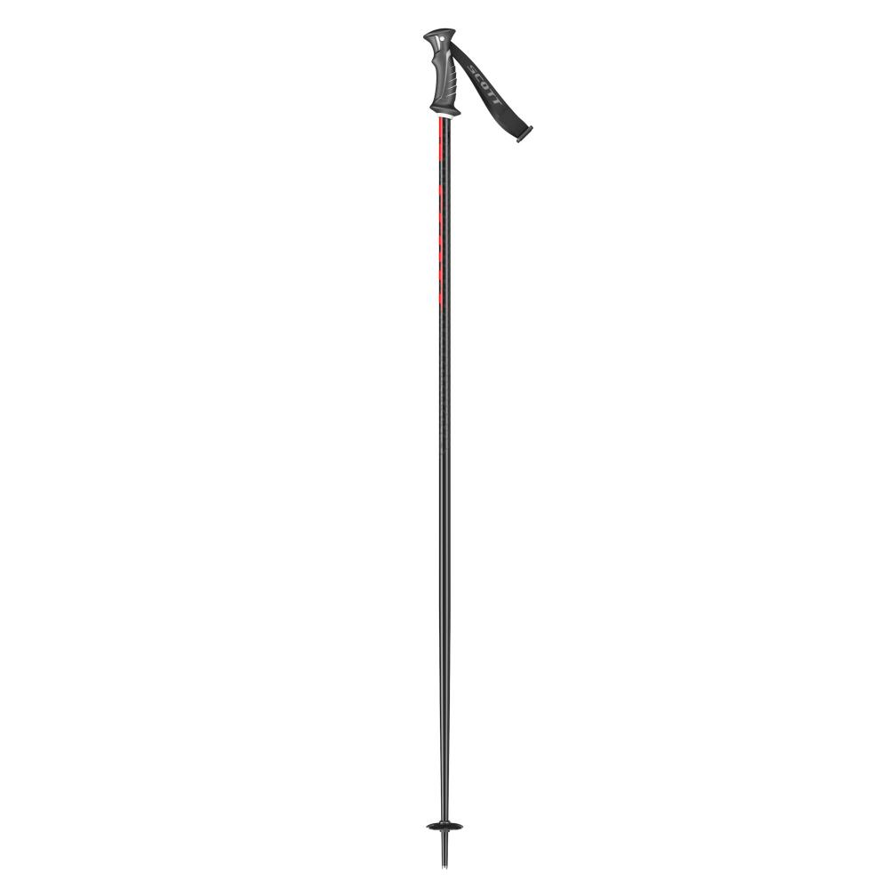 Палки горнолыжные SCOTT Signature black/red (ES278105-1042::::125) 407-22ES278105-1042-125