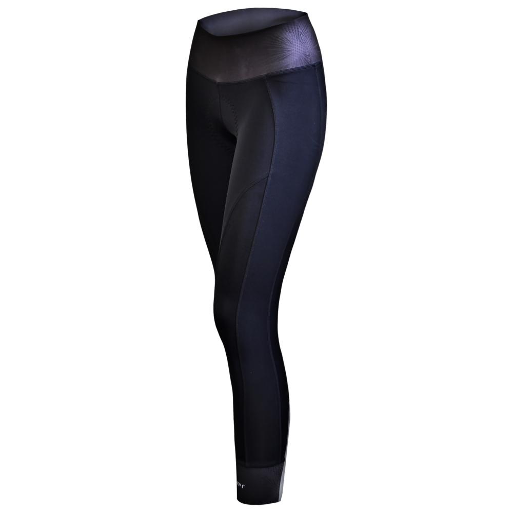 Велоштаны  12-566 женские длинные Olbia Thermal S-138W- B15 Black Women Active Tights with Bottem Re 12-566