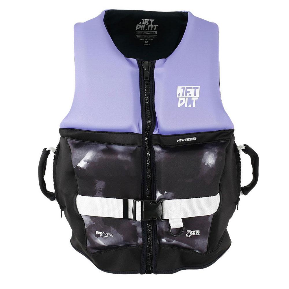 Спасательный жилет для гидроцикла неопрен мужской Jetpilot 3SXTY HYPERFLEX S-GRIP ECO L50S PURPLE (2 25-0700000026