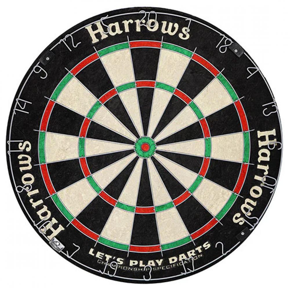 Мишень для дартса HARROWS LET'S PLAY DARTS GAME SET (6 дротиков в компл.) EA376 EA376