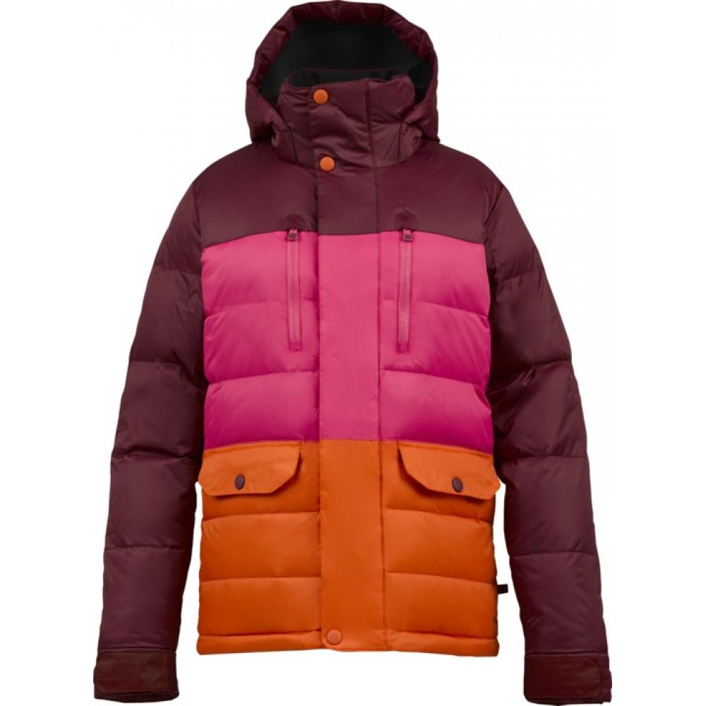 КУРТКА-ПУХОВИК Ж Burton WB DANDRIDGE DWN JK SANGRIA COLORBLOCK XS 69-140760