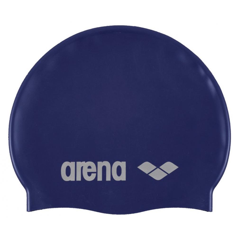 Шапка для плавания CLASSIC SILICONE denim-silver 91662 071 1sz Arena 23 24 23-090000356