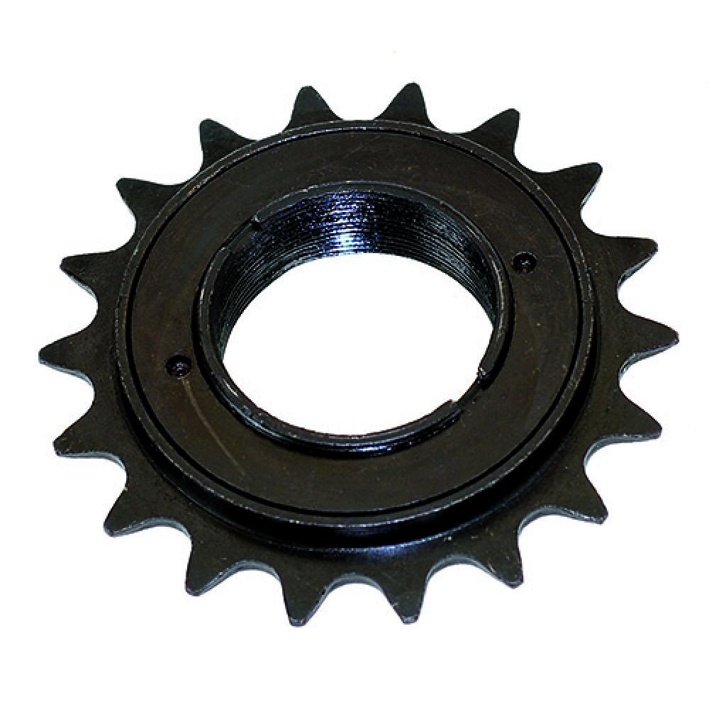 Кассета трещ. 1ск. 5-700181 (5-700133) для Singlespeed 1/2x1/8" 18зуб. резьба BSA шарикоподш. коричн 5-700181