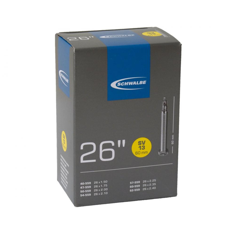Камера. 26" спорт 05-10425363 SV13 26х1.50-2.40 (40/62-559) IB 60mm. SCHWALBE 05-10425363