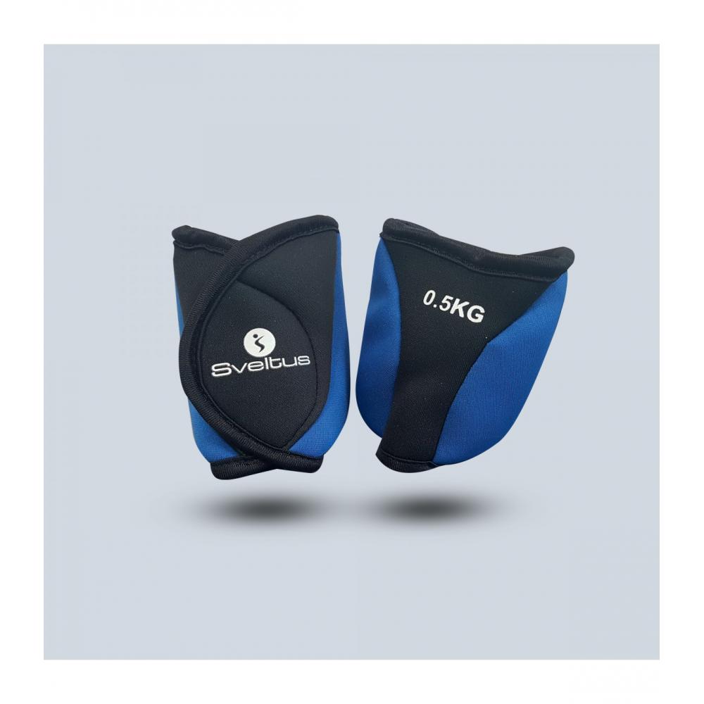 Утяжелители для рук и ног SVELTUS Ankle weighted cuff 500 g x2 05-0980-0