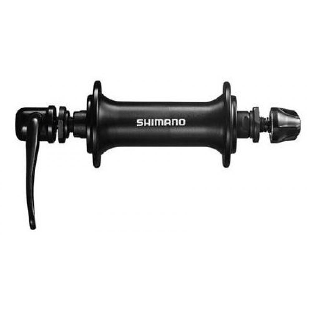 Втулка EHBTX500BAL 2-6011 перед. TOURNEY алюм. 32отв. с эксц. черная инд. уп. SHIMANO 2-6011