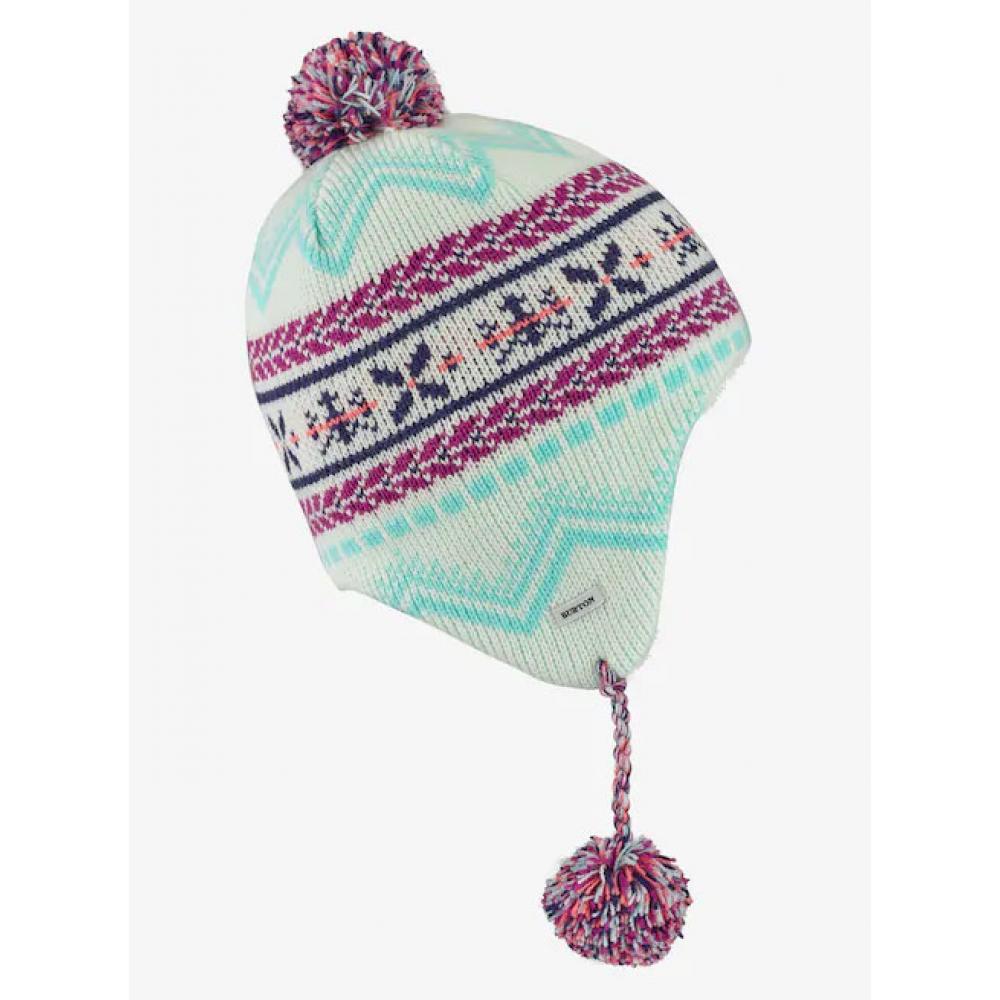 ШАПКА ДЕВ ТРИК Burton GIRLS COCOA ERFLP STOUT WHITE 1SZ 69-105301061001SZ
