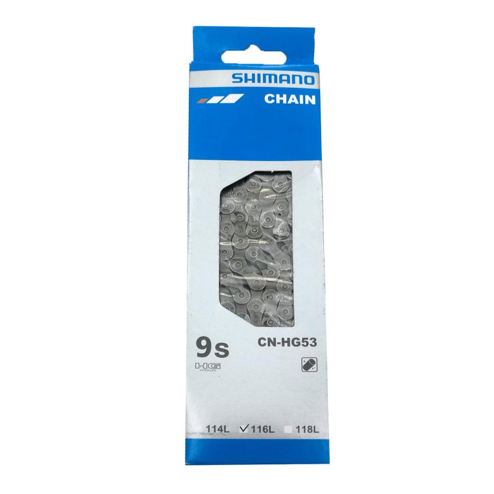 Цепь 2-720158 DEORE 9ск 116 звеньев, ампульный пин, ECNHG53C116I Китай SHIMANO 2-720158