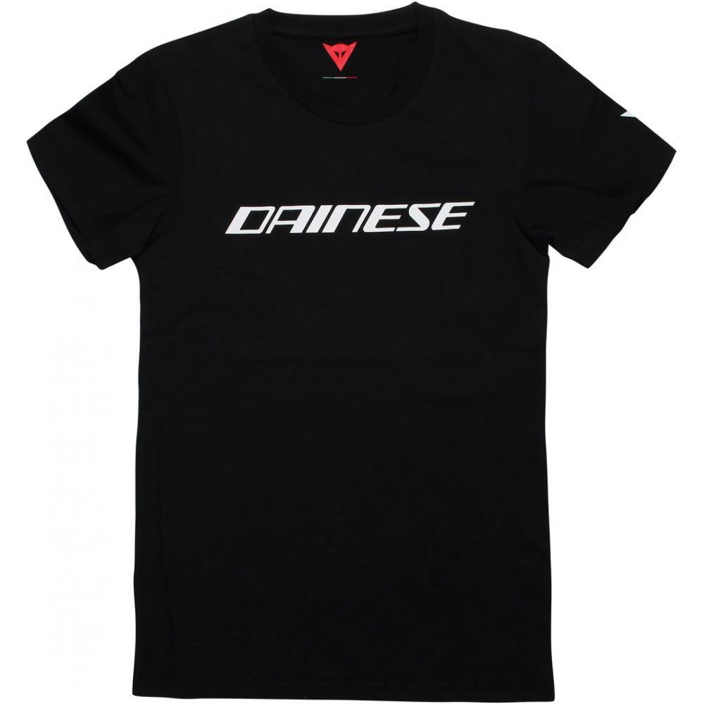 Футболка м трик DAINESE T-SHIRT /BLACK/WHITE/S 201896745-S