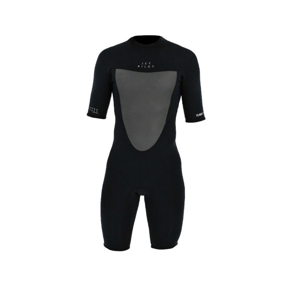 Гидрокостюм мужской короткий Jetpilot Flight 2X2 BZ Springsuit black/black S23 (2212807, 3XL, S23) 23-070000138