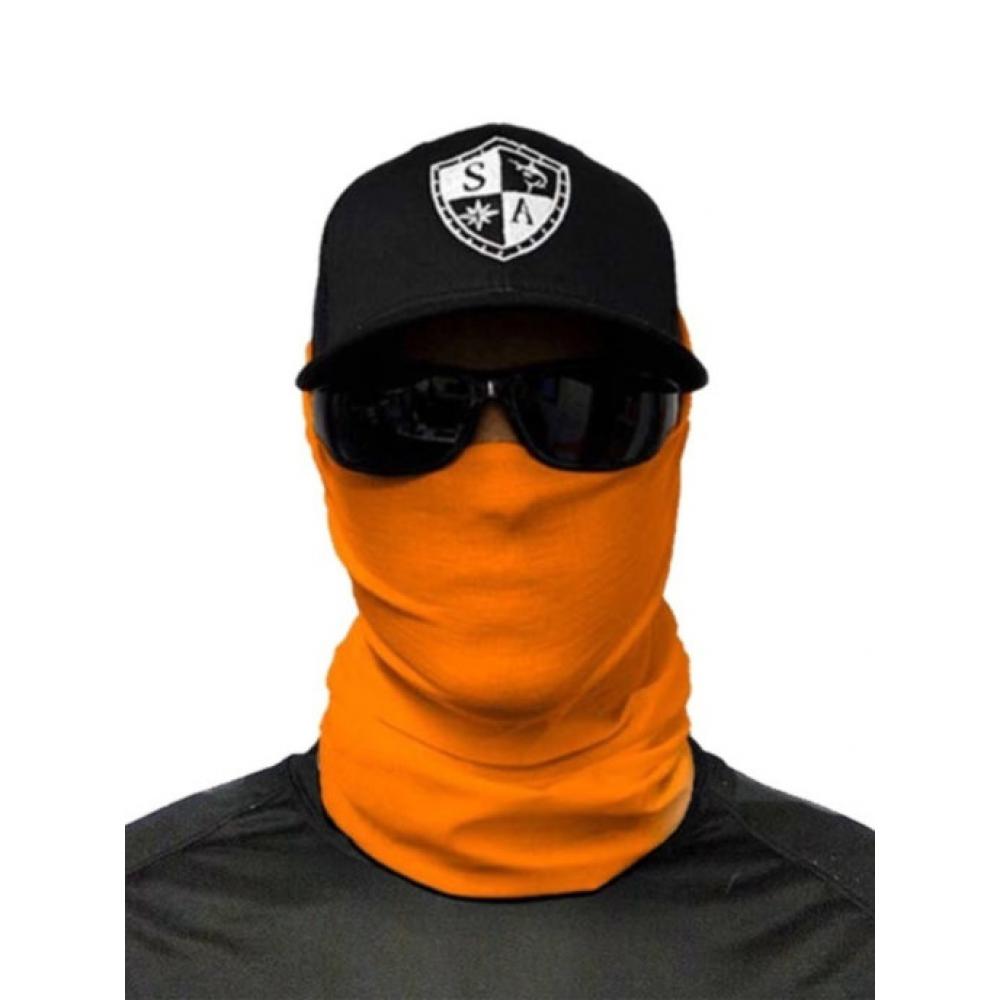 Шарф маска SA Co. Solid Safety Orange SA-50728-WHL