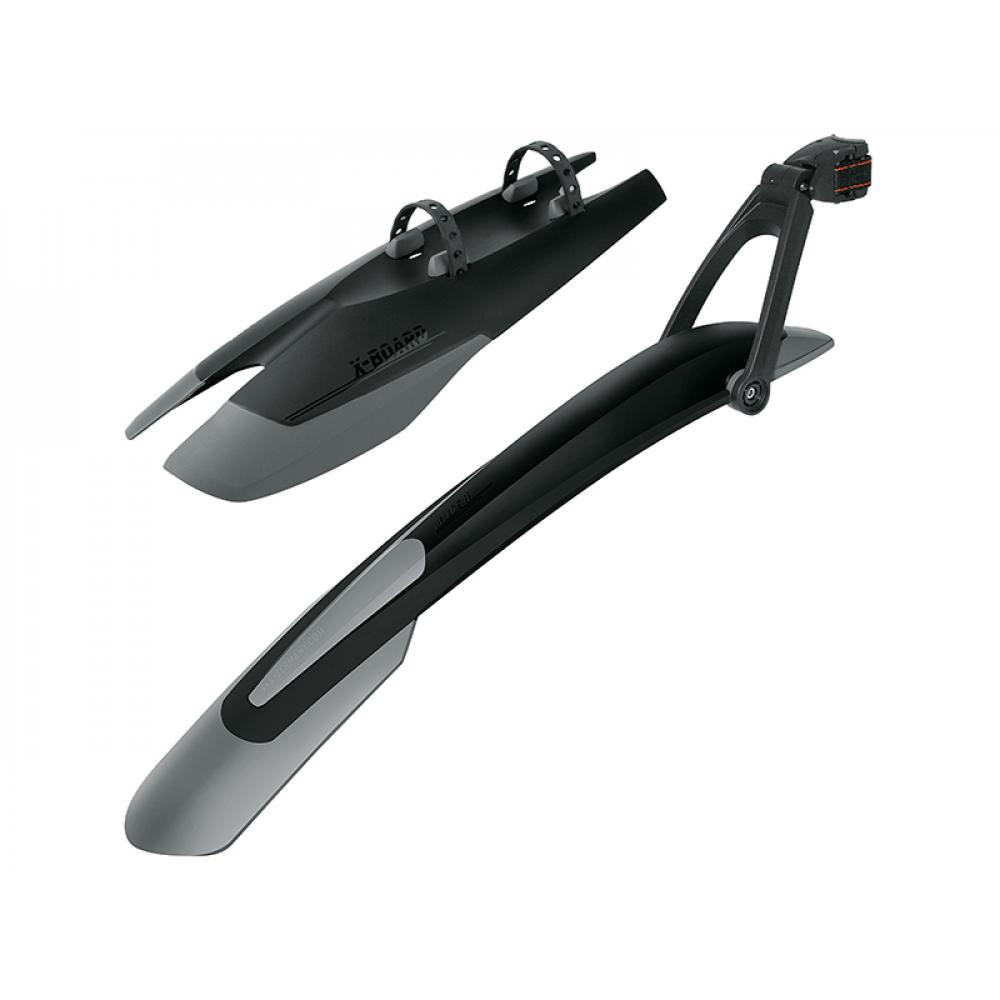 Крыло+щиток 0-11312 пластик. SKS-11312 зад. X-Blade Dark 29"+ щиток X-BOARD черные (Германия) 0-11312