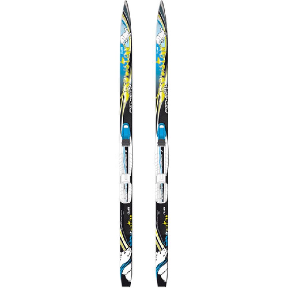 Лыжи беговые FISCHER SNOWSTAR BLUE (с крепл.) KIDS (90) 407-14N64512-90