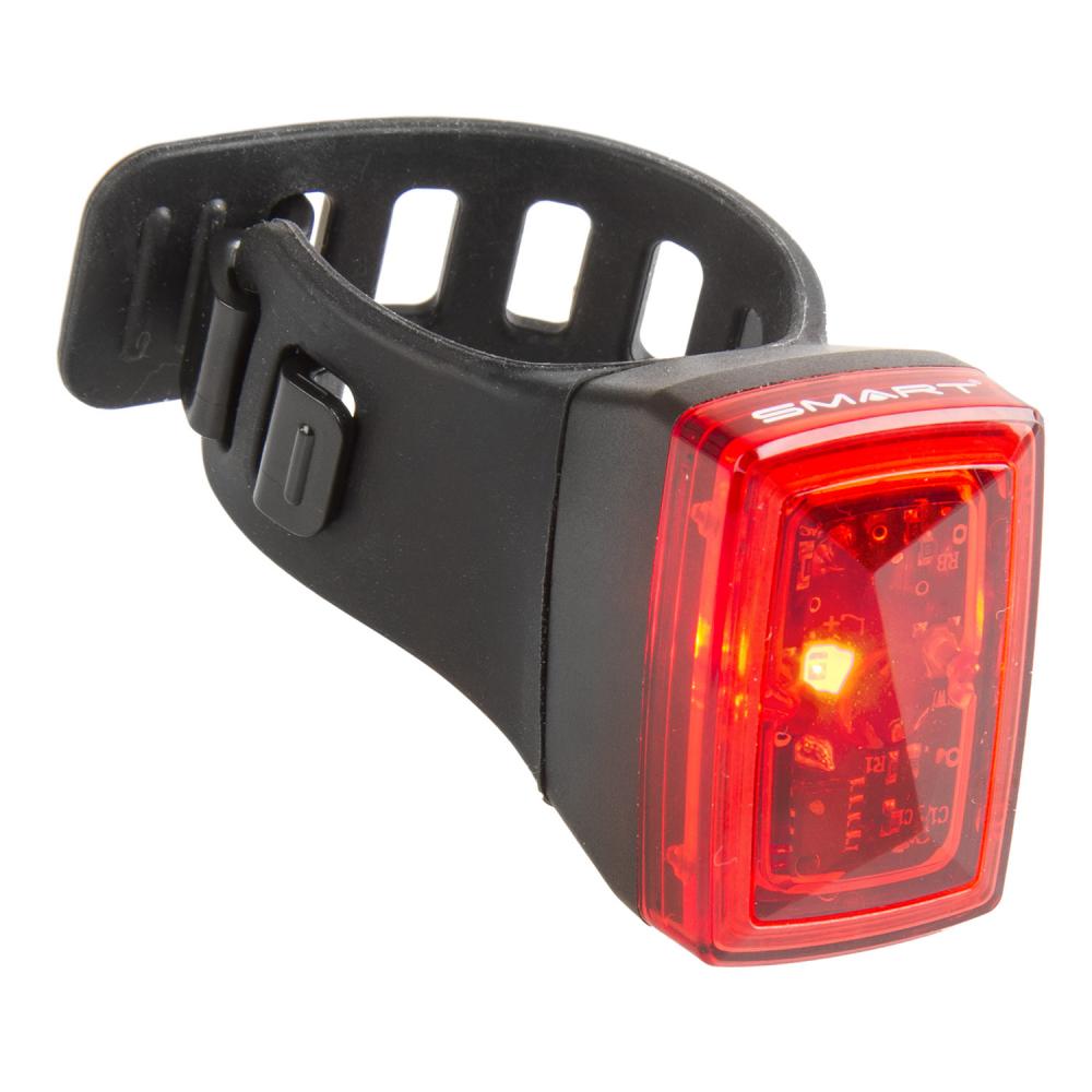 Фонарь 5-221550 задний, 1 LED диод повышенной яркости/3ф красный с батарейками, компактн. быстросъем 5-221550
