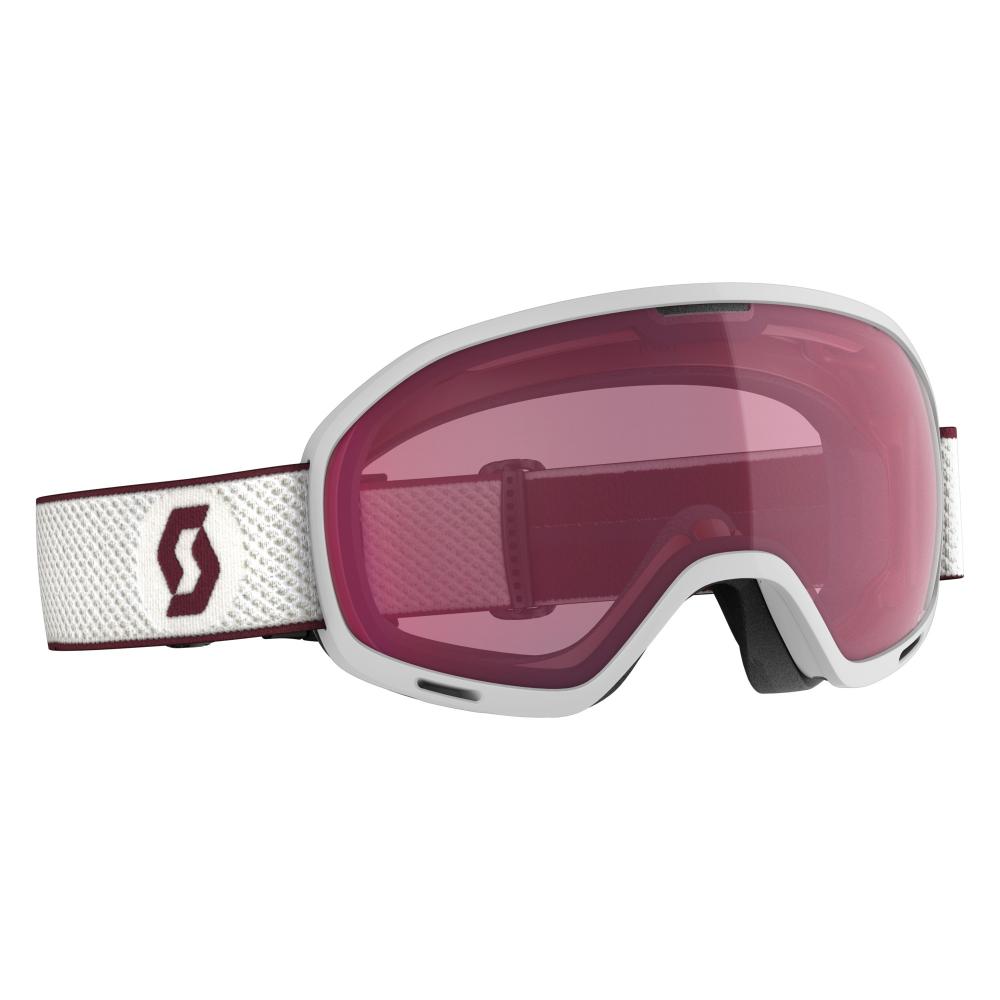 Гл.маска Scott Unlimited II OTG white/merlot red, ФИЛЬТР enhancer 65-271824-6313004