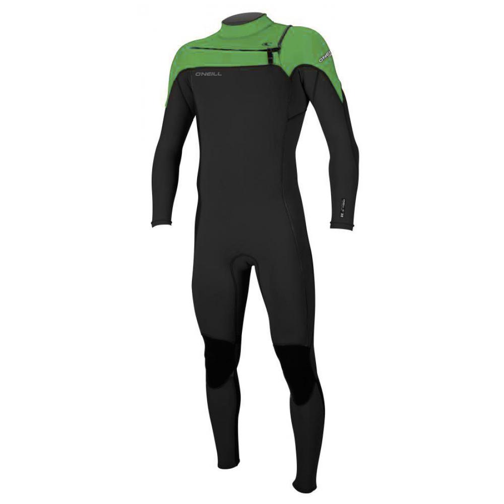 Гидрокостюм мужской длинный O'Neill HAMMER 3/2 CHEST ZIP FULL GRAPH/BLACK/DAYGLO S19 XL 19-060000040