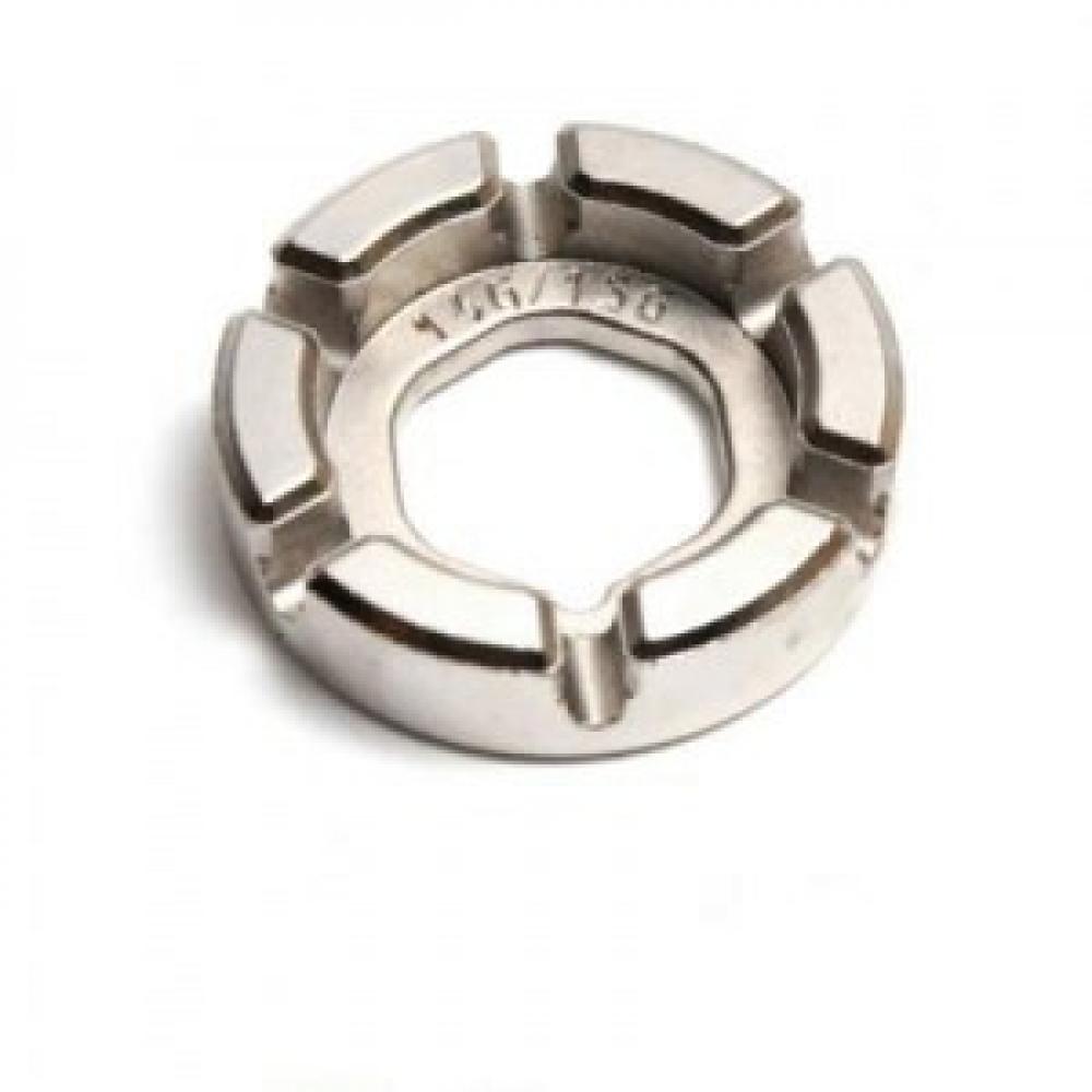 Захват д/спиц 6-648440 Cr-Mo 14/15G "круглый" YC-6A серебристый BIKEHAND 6-648440