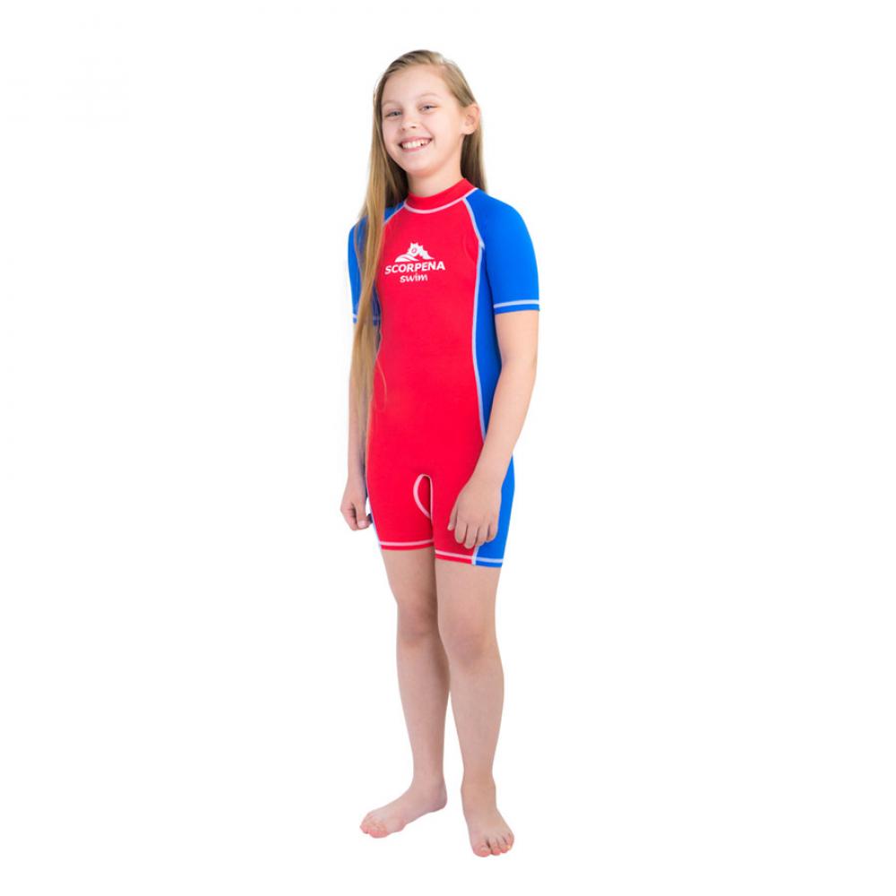 Гидрокомбинезон лайкр. Scorpena Swim детск, розовый 10-12 лет SCO40015004 22-020000015