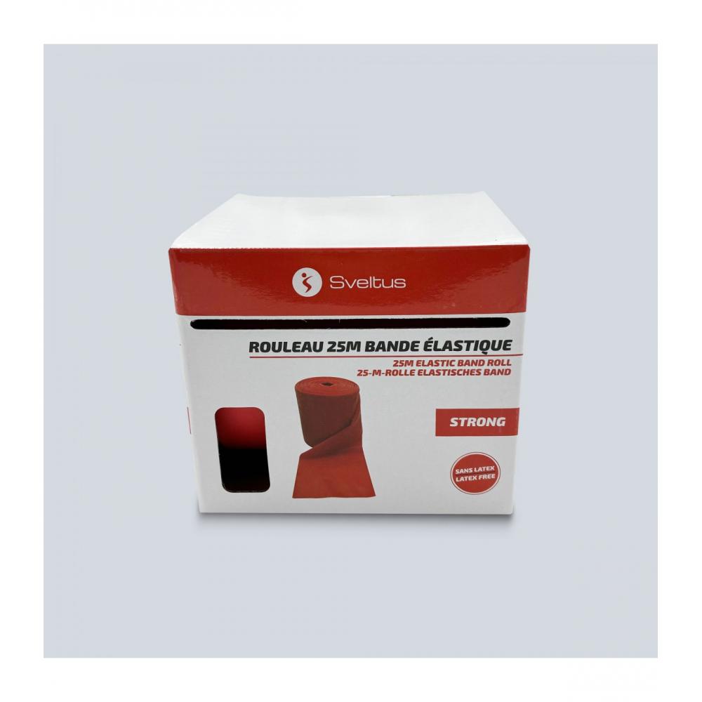 Эспандер лента латекс SVELTUS 25M roll of TPE/TPR resistant tape strong 05-0536