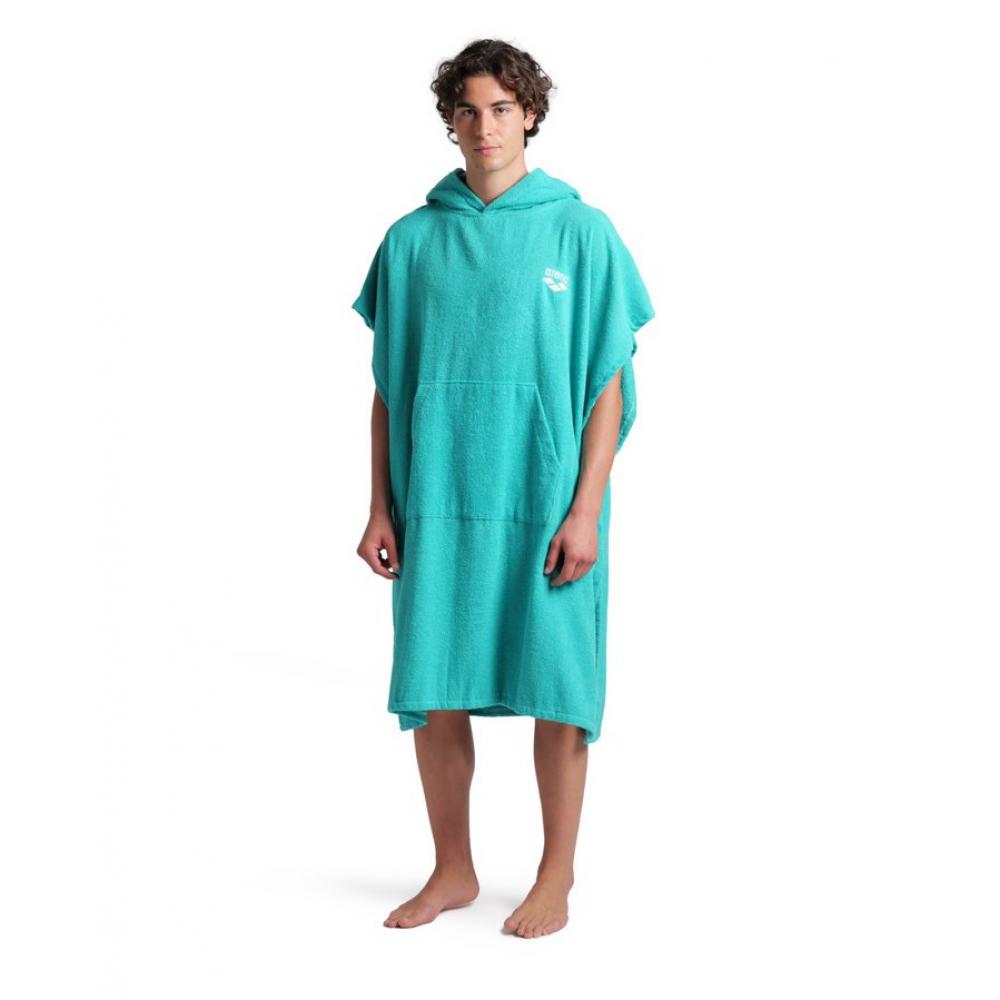 Халат arena cotton poncho water-white 009651 800 s/m arena 25 25-0800000031