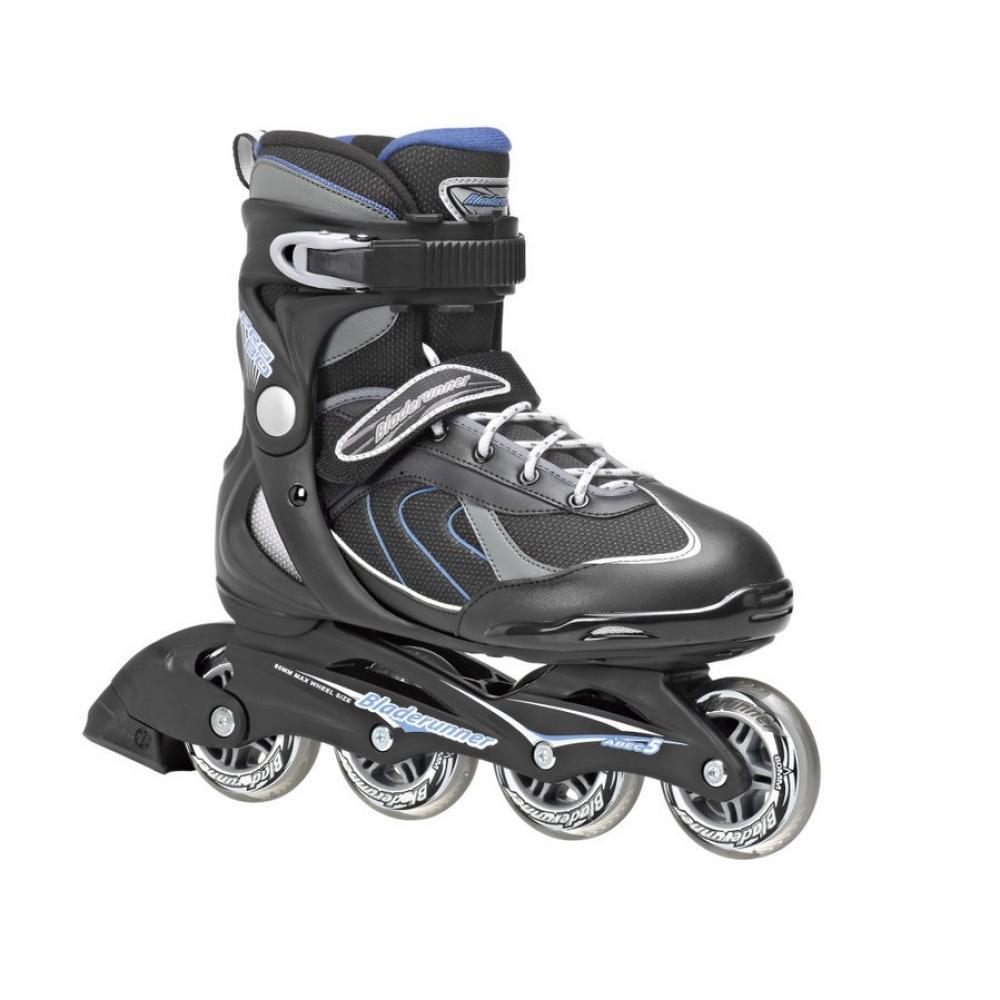 коньки роликовые м PRO 80 black / blue 080 Bladerunner 15 62-150232