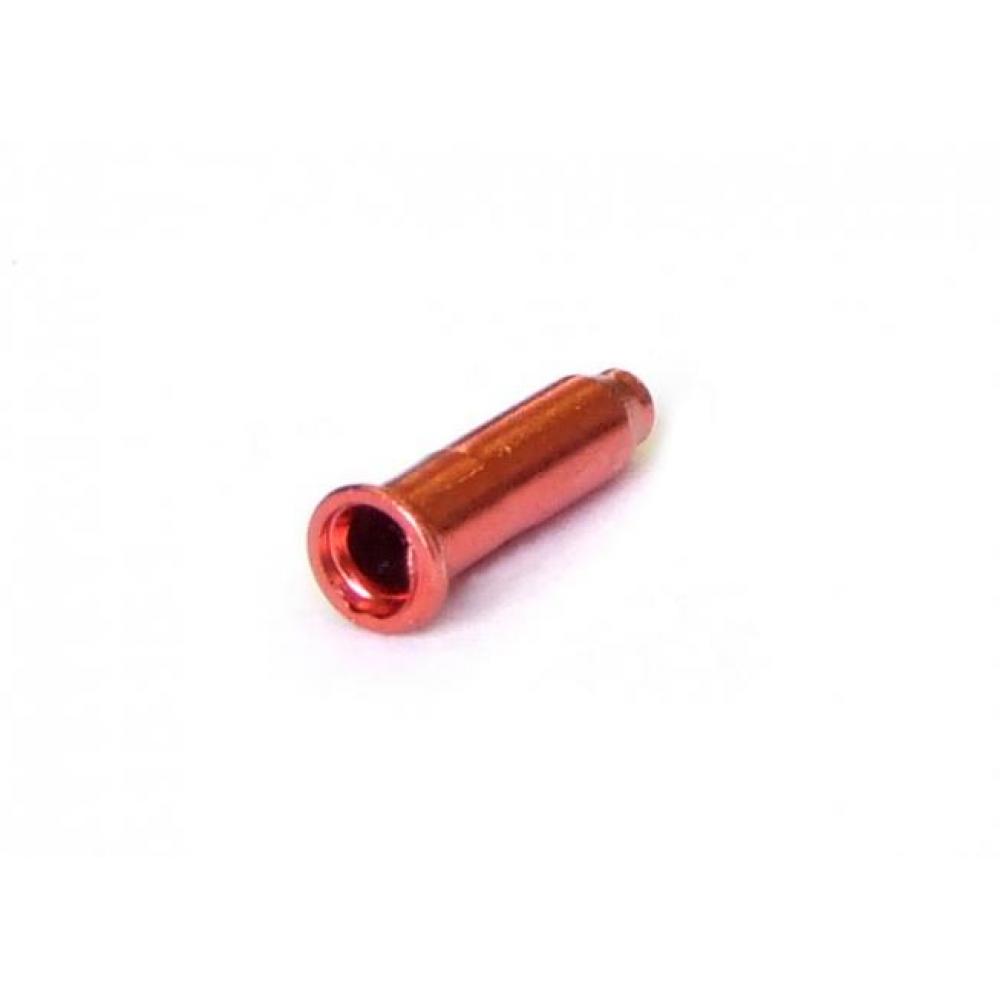 Колпачки/3аглушки 3-310 на тросики универс. CX88DP RED алюм. красные (100шт) в баночке CLARKS 3-310