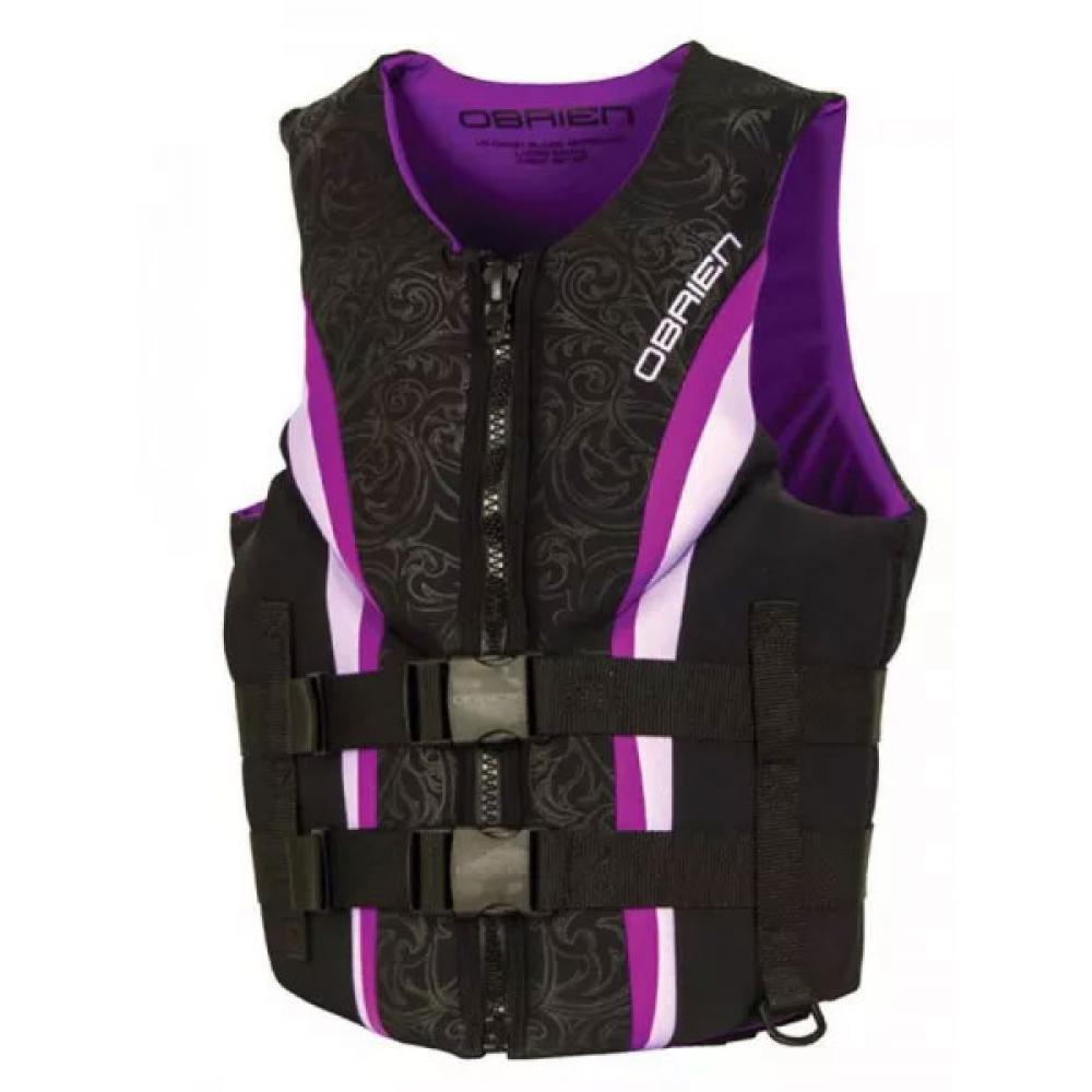 Спасательный жилет неопрен женский O'Brien IMPULSE WMS PUR/BLK S22S (2141766, L, S22S) 23-040000191