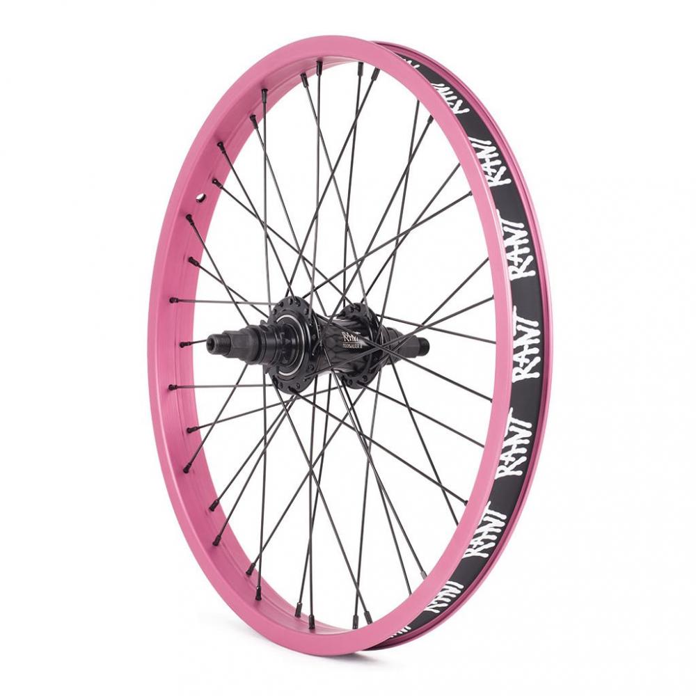 Колесо BMX заднее Rant Moonwalker v2 Freecoaster (RHD (розовый) 63-21-440-1820036R9