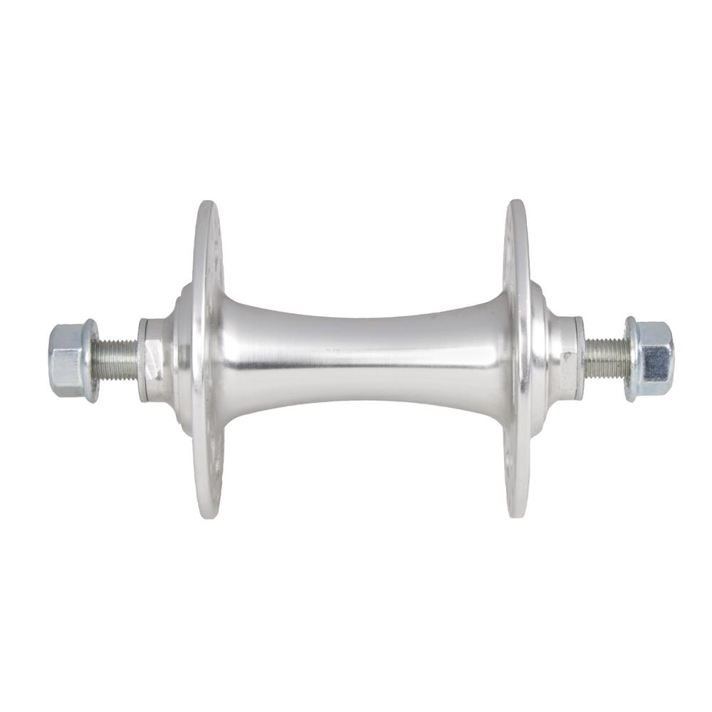 Втулка 5-325932 Singlespeed/Fixie алюм. перед. 32отв. гайки ось М9х140мм серебр. 5-325932