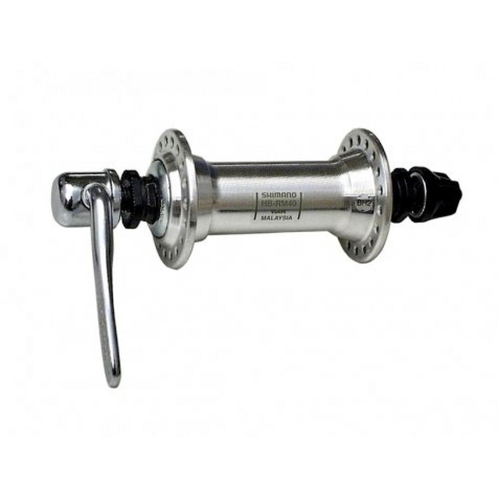 Втулка AHBRM40A33 5-5821316 перед. ALTUS алюм. 36отв. с эксц. серебр. SHIMANO 5-5821316